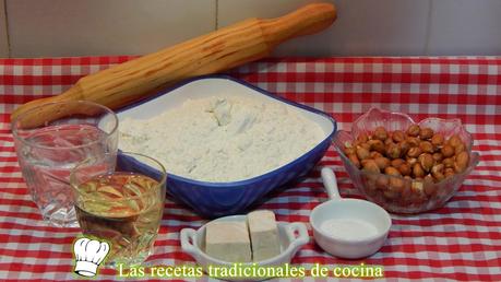 Receta tortas saladas con cacahuetes