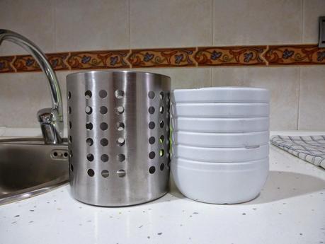 Adaptando el escurridor del IKEA a mis necesidades