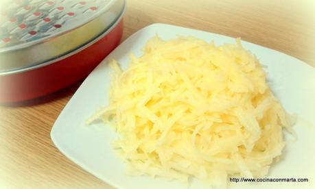 Rösti de patata, receta tradicional suiza.