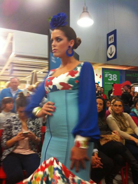 II Certamen de Moda flamenca en Ikea Sevilla