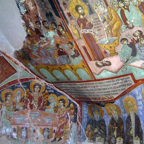 Frescos de la enkleistra del Monasterio de Agios Neofytos