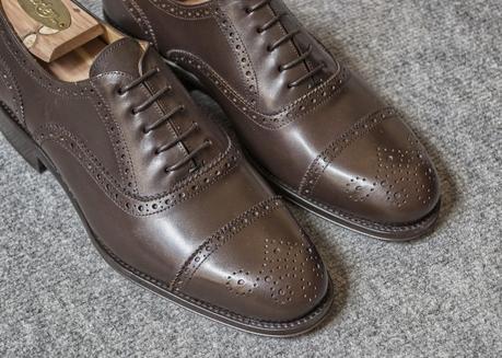 Review de Oxford Full-Brogue en Calf chocolate de Crownhil. (Modelo Sao Paulo)