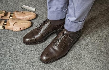 Review de Oxford Full-Brogue en Calf chocolate de Crownhil. (Modelo Sao Paulo)