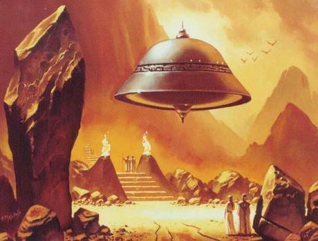 Ilustración de un ovni