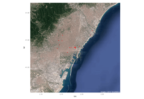 Análisis de la conversación del Congrés de Comunicació Política de Catalunya #CCPC2 en twitter map4