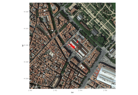 Análisis de la conversación del Congrés de Comunicació Política de Catalunya #CCPC2 en twitter map2