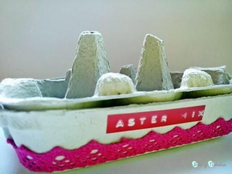 Mini tiestos con hueveras