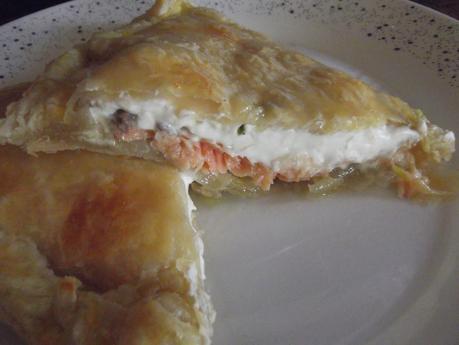 HOJALDRES RELLENOS DE SALMÓN AHUMADO