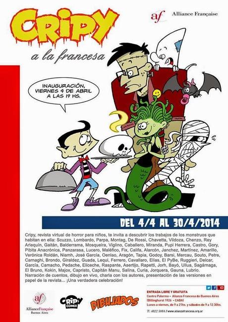 CRIPY: Muestra en la Alianza Francesa