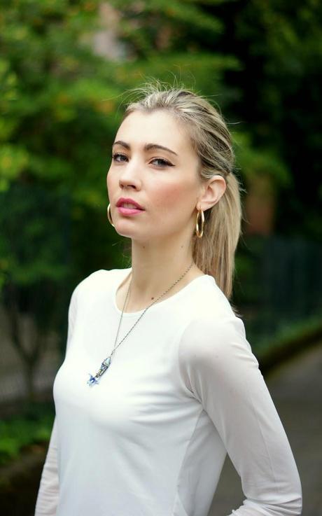 Trench on a rainy day