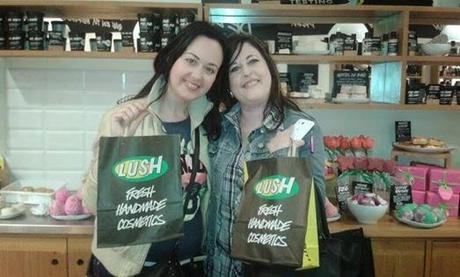 Compritas en Lush en buena compañía