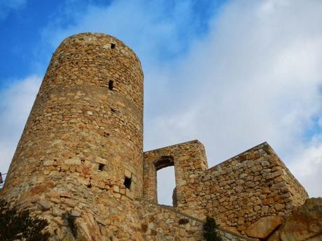 El Castell de Burriac desde Cabrils (Maresme)