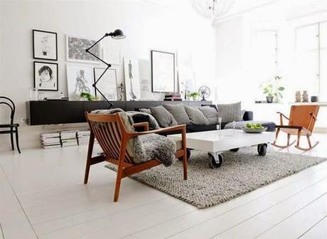 Apartamento en Blanco y Negro