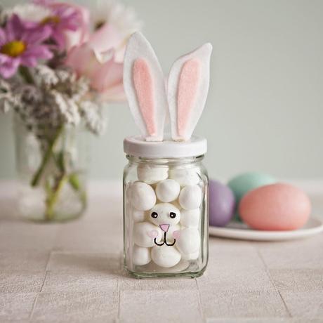 DIY.....DECORAR UN BOTE DE CRISTAL PARA PASCUA