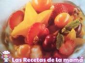 Receta Macedonia exótica