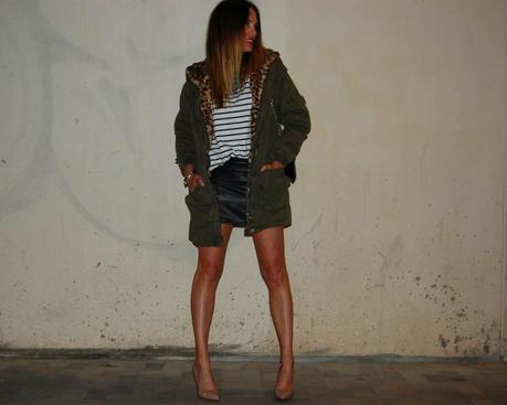 Blanco y Negro.. con Verde Militar