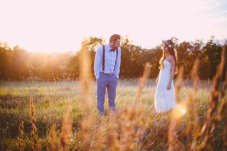 La boda en el campo de Mónica&David, por Loveandhappiness