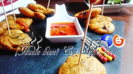 Buñuelos de pulpo con mojo