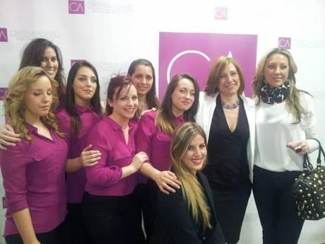 Cristina Alvarez y su equipo.