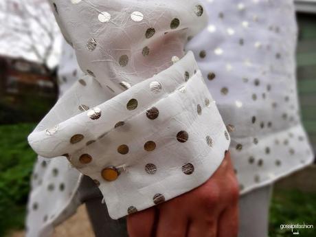 silver look plateado