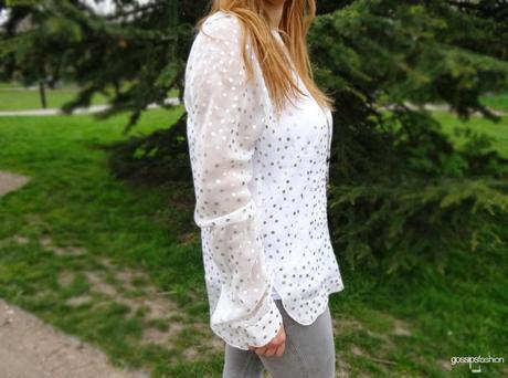 silver look plateado