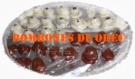 Bombones de oreo