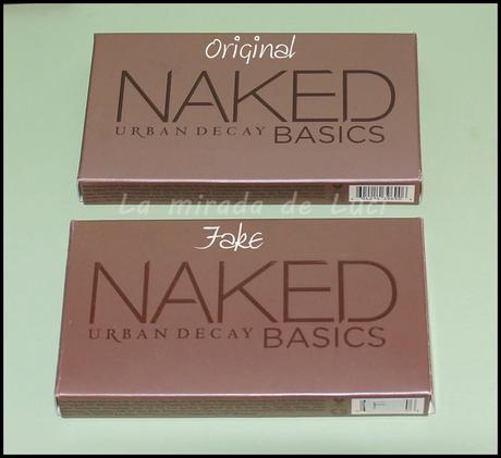 Naked Basics Palette Vs Fake