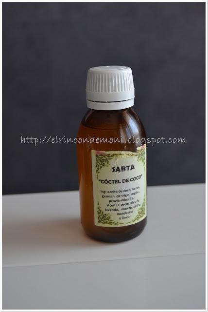 Mascarilla Nutritiva para el cabello Coctel de Coco de Sabta