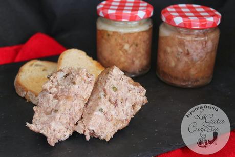 PATE DE CONEJO Y CERDO IBERICO A LA PIMIENTA VERDE