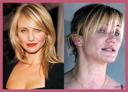 cameron diaz 64f181c697f74cd444c538856 Famosas sin maquillar 