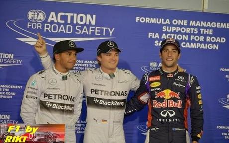 RESUMEL DE LA POLE POSITION DEL GP DE BAHREIN 2014