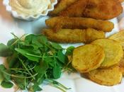 Tiras Bacalao Salsa Tártara