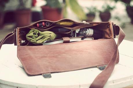 Bolso para ciclismo urbano Kul Rex Racing Stripe de Nisnas Industries Además, el interior esta muy bien organizado en el bolso Kul Rex.