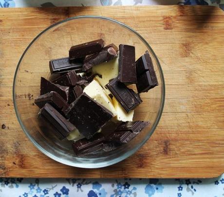 Bizcocho de chocolate con plátano (paso a paso) IMG_0790