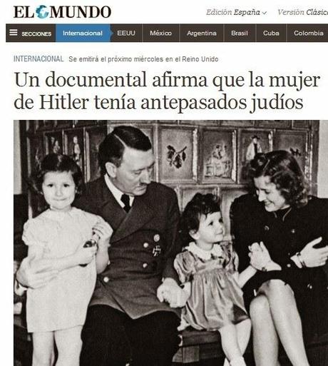 ¿TENÍA EVA BRAUN ANTEPASADOS JUDÍOS?