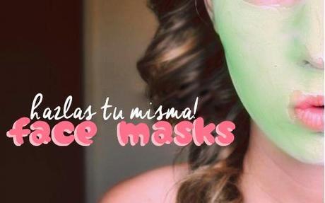 Face masks: Hazlas tu misma!