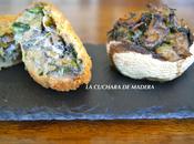 Champiñones rellenos verduras