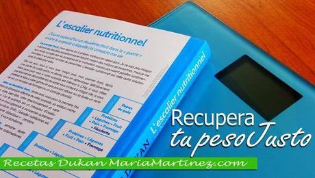 Nueva dieta Dukan: como mantener el peso perdido con la Escalera Nutricional