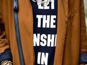 Street style inspiration; message sweatshirts.-