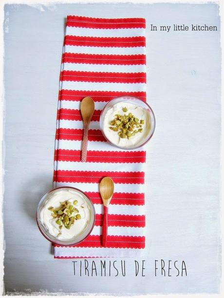 Tiramisú de fresas