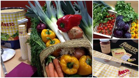 Salmorejo de Piquillos al Aroma de Frambuesa. #Alimentaria2014.