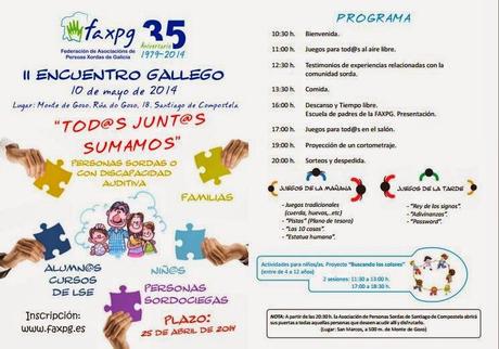 II Encuentro Gallego “Tod@s Junt@s Sumamos”