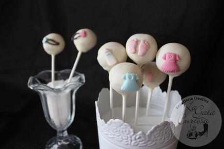 CAKE POPS DE DONUTS PARA BAUTIZOS