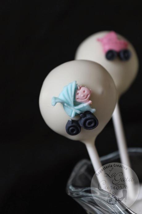 CAKE POPS DE DONUTS PARA BAUTIZOS