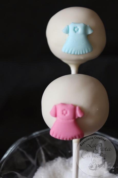 CAKE POPS DE DONUTS PARA BAUTIZOS