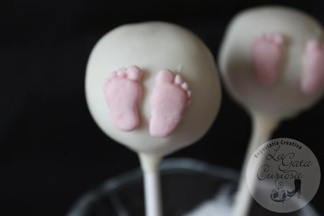 CAKE POPS DE DONUTS PARA BAUTIZOS