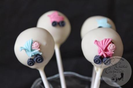 CAKE POPS DE DONUTS PARA BAUTIZOS