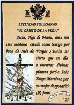 Leyenda de el Cristo de la Vega