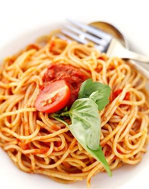 spaghetti rojo