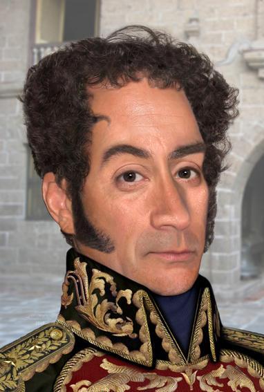 El rostro de Bolívar